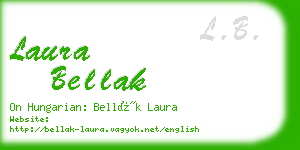 laura bellak business card